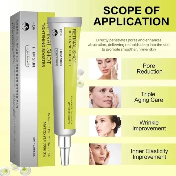 image-29.jpg Retinol Shot Tightening Booster Cream – Anti Aging & Wrinkle Repair